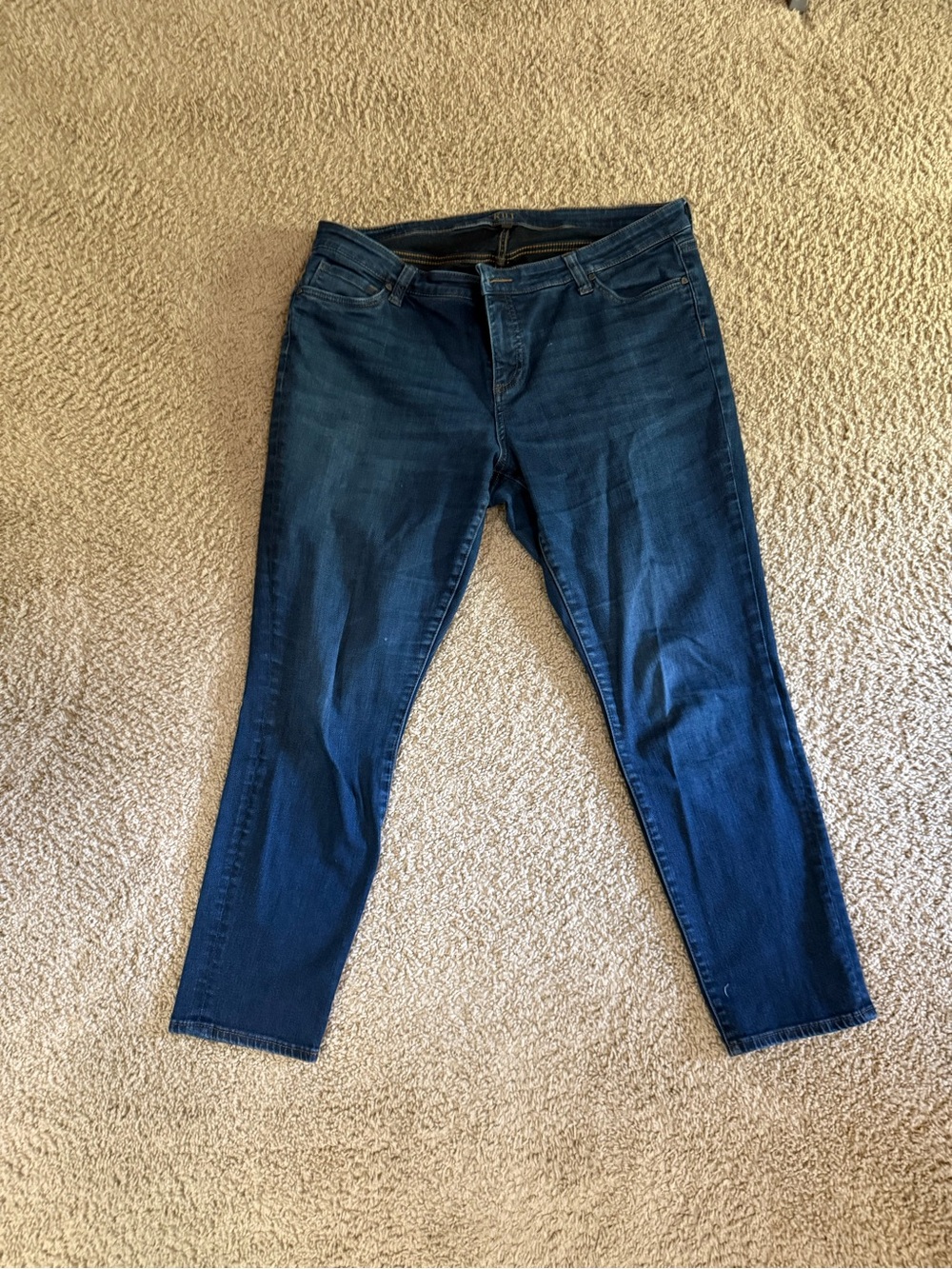 Kut from the Kloth Women's Dark Blue Skinny Jeans